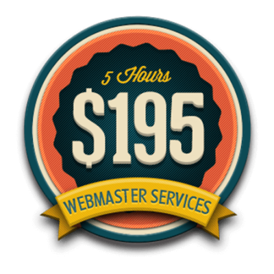 Starter WebMaster Services Package